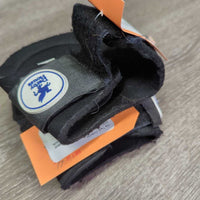 Open Front & Hind Boots, velcro *gc, clean, threads, threads, frayed & pilly edges

