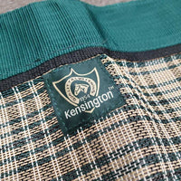 Closed Hvy Mesh & Nylon Web Stall Guard, adjustable, Lg D Rings *like new/clean, clean, edge frays
