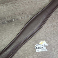 Leather Padded Girth, els *vgc, clean, dirt, stains, residue/sticky, mnr hairy seams
