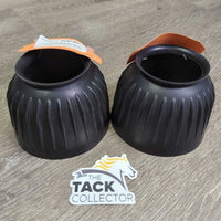 Ribbed Rubber Bell Boots, Pull On *xc/like new
