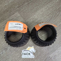 Ribbed Rubber Bell Boots, Pull On *xc/like new
