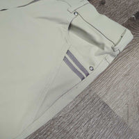 Full Seat Sticky Breeches *gc, mnr snags & runs, seam puckers, discolored/stained seat & legs
