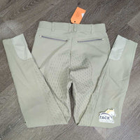 Full Seat Sticky Breeches *gc, mnr snags & runs, seam puckers, discolored/stained seat & legs
