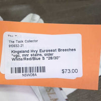 Hvy Euroseat Breeches *vgc, mnr stains, older
