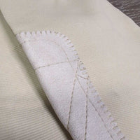 High Waist Thick Ribbed Breeches *gc, older, mnr threads, seat stains/discolored
