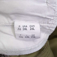 High Waist Thick Ribbed Breeches *gc, older, mnr threads, seat stains/discolored
