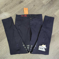 JUNIORS Pull On Breeches *gc, mnr unstitched waist, hair, faded & rubs

