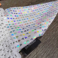 Crochet Fly Veil Ear Bonnet, bling, piping *xc, clean, mnr snags, curled edges & puckers
