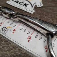 Med French Link Loose Ring Bit, Locking Center Lozenge *vgc, clean, mnr scuffs, scratches & rubs
