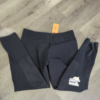 Hvy Side Zip Breeches *vgc, older, faded, seam puckers, pilly lining
