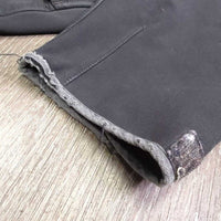 Side Zip Hvy Breeches *gc/fair, hairy velcro, faded, snags, v.pilly lining, v.thin & holey ankles, o lder
