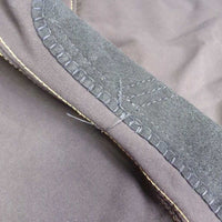 Euro Seat Breeches *gc/fair, faded, pulled seam, v.puckered/stretched & rough elastics
