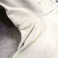 Euro Seat Breeches *gc/fair, v.stained, rubbed & pill seat & legs, older, dingy
