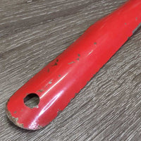 Hvy Metal Sweat Scraper *gc, clean, peeling, mnr rust, bent & wavy edges

