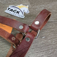 Soft Leather Foal Halter *vgc, clean, mnr film
