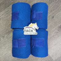 4 Thick Fleece Polo Wraps *vgc, clean, mnr hair & rubs
