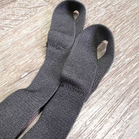 2 Elastic Leg Straps, loop ends *like new
