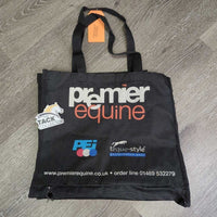 Horse Boot?Equipment Tote Bag Mesh Bottom *fair, clean, dusty, peeling logo, hole, stains, cracking & peeling inside
