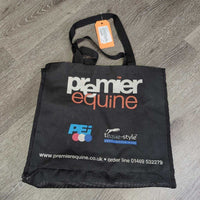 Horse Boot?Equipment Tote Bag Mesh Bottom *fair, clean, dusty, peeling logo, hole, stains, cracking & peeling inside
