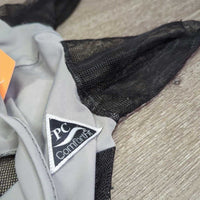 Lycra Fly Mask, Ears *gc, clean, snags, rubs, pulls, repairs, marker
