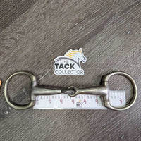 Thick Hvy Eggbutt Snaffle Bit *vgc/gc, clean, stains, scratches, scuffs, loose joints, older
