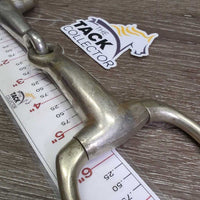 Thick Hvy Eggbutt Snaffle Bit *vgc/gc, clean, stains, scratches, scuffs, loose joints, older
