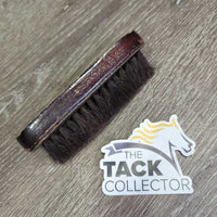 Soft Hair Face Brush *gc, bent & loose bristles, clean, residue, stickers
