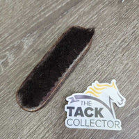 Soft Hair Face Brush *gc, bent & loose bristles, clean, residue, stickers
