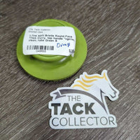 v.fine soft Bristle Round Face Thick Curry, top handle *vgc/xc, clean, rubs
