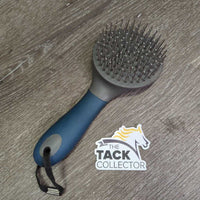 Hard Bristle Mane & Tail Brush, string *gc, clean, rubs, scratches, missing ends, stains
