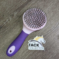 Hard Bristle Mane & Tail Brush *gc, clean, residue, stains, rubs, scratches
