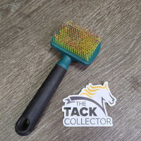 Stiff Plastic Bristle Dog - Cat Grooming Brush *vgc, clean, mnr bent bristle

