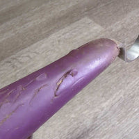 Thick Handle Hoof Pick, string, snap *fair, clean, stains, chewed?cracked, slices, residue
