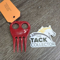 Thick Plastic Braiding Comb *xc, clean, mnr scuffs & dirt
