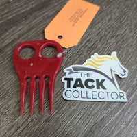 Thick Plastic Braiding Comb *xc, clean, mnr scuffs & dirt
