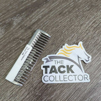 Metal Mane Comb *gc, clean, thick residue
