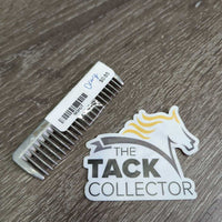 Metal Mane Comb *gc, clean, thick residue
