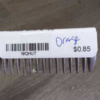 Metal Mane Comb *gc, clean, thick residue
