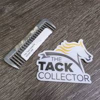 Metal Mane Comb *gc, clean, thick residue
