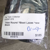 Thick Round ?Boot Laces *new
