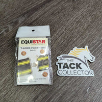 8 Rubber Surcingle T-Lock Fasteners *new
