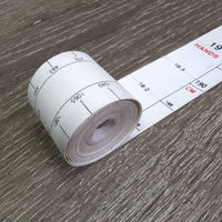 Height & Weight Tape *gc, stains, residue, rubs, sticky, glue?
