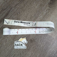 Height & Weight Tape *gc, stains, residue, rubs, sticky
