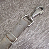 Hvy Nylon Tail Strap, adjustable, hvy snaps *gc/fair, loose snaps, rubs, stains, dirty, rust
