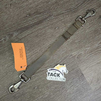 Hvy Nylon Tail Strap, adjustable, hvy snaps *gc/fair, loose snaps, rubs, stains, dirty, rust
