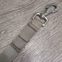 Hvy Nylon Tail Strap, adjustable, hvy snaps *gc/fair, loose snaps, rubs, stains, dirty, rust
