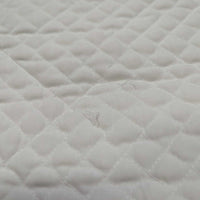 Quilt Swallowtail Dressage Pad, "CHT 2004", piping *vgc, clean, mnr threads stains, hair, rubs, unstitched, pills
