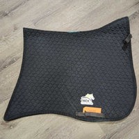 Quilt Swallowtail Dressage *vgc, clean, rubs, faded, pills, mnr threads, hair

