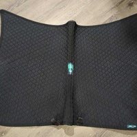 Quilt Swallowtail Dressage *vgc, clean, rubs, faded, pills, mnr threads, hair
