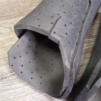 4 Closed Hard Foam "Porter Boot" Leg Guards, Mesh Bag *gc/vgc, clean & dirty, trimmed edges
